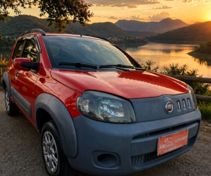 Fiat Uno 2012 Vermelho — foto 1 de 3