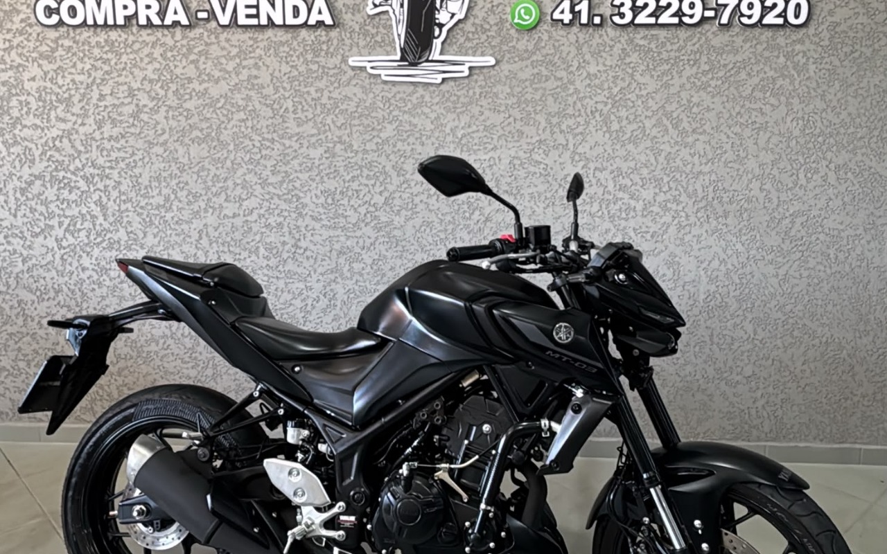 YAMAHA MT-03 321/ABS 2024 Preto — foto 1 de 3