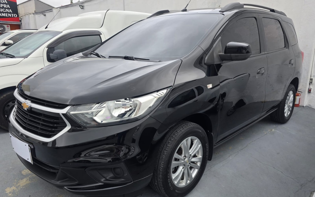Chevrolet Spin 2019 Preto — foto 1 de 3