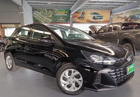 Hyundai HB20 2025 Preto — foto 1 de 3