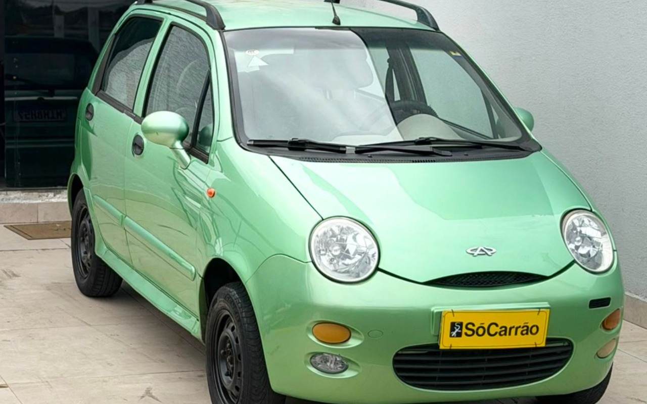 Caoa Chery QQ 1.1/1.0 12V 69cv 5p na cor Verde em Curitiba / PR - 3435957