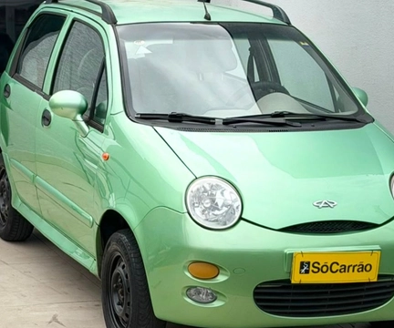 Caoa Chery QQ 1.1/1.0 12V 69cv 5p 2012 Verde — foto 1 de 3
