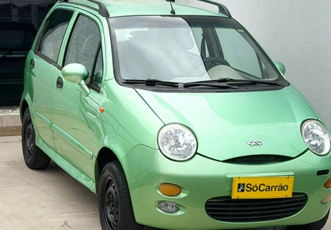Caoa Chery QQ 1.1/1.0 12V 69cv 5p 2012 Verde — foto 1 de 3