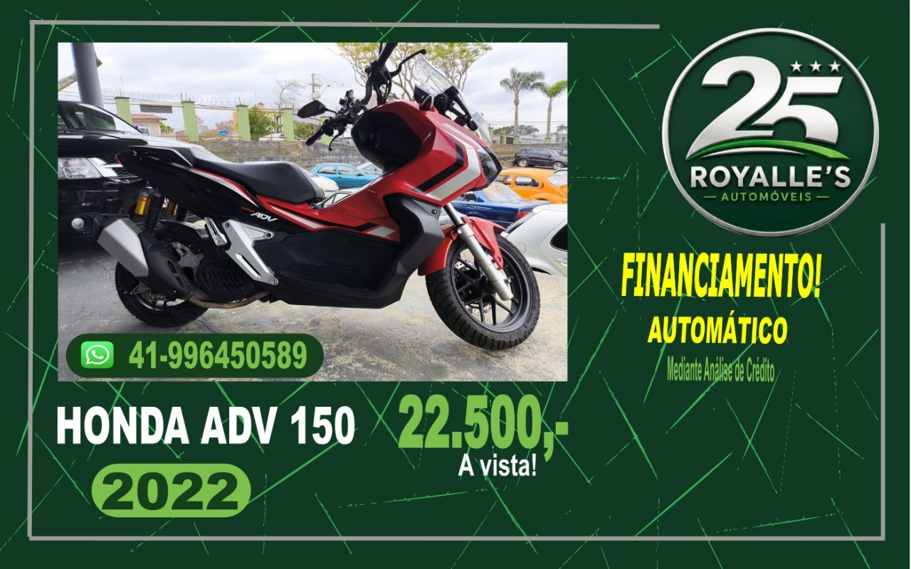 Honda ADV 150 2022 Vermelho — foto 1 de 3