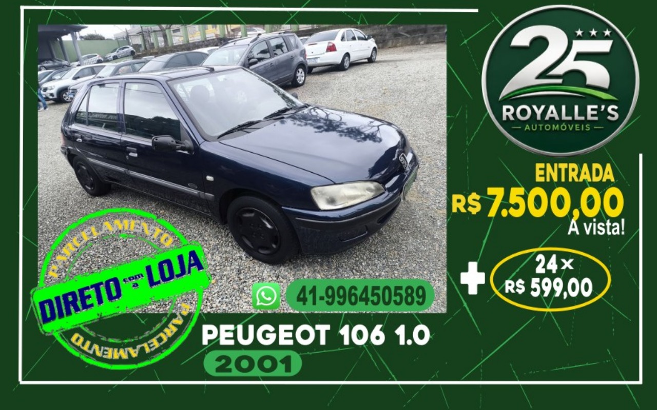 Peugeot 106 Selection 1.0 5p 2001 Azul — foto 1 de 3