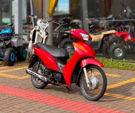 Honda C 100 BIZ/ 100 BIZ KS 2013 Vermelho — foto 1 de 3