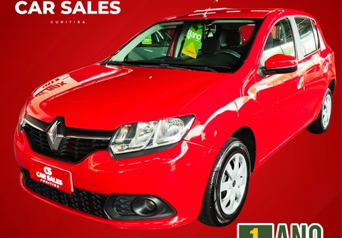 Renault Sandero 2015 Vermelho — foto 1 de 3