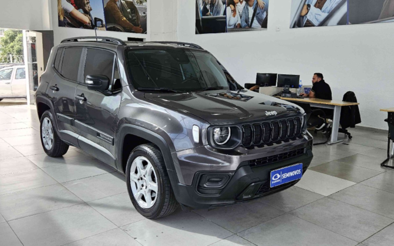 Jeep Renegade 2023 Cinza — foto 1 de 3