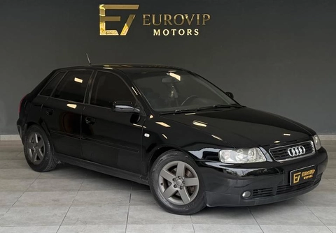 Audi A3 1.8 5p Mec. 2004 Preto — foto 1 de 3