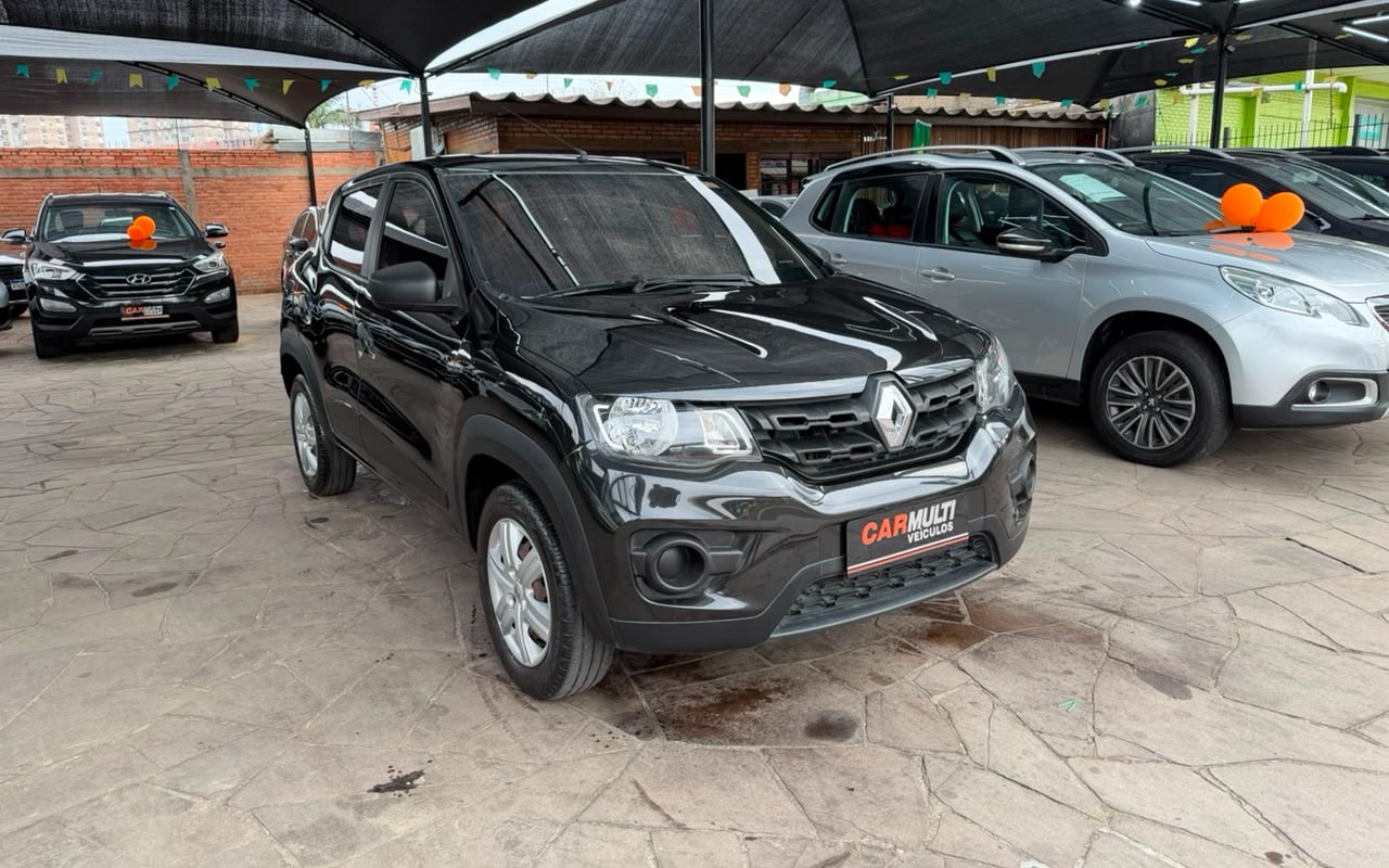 Renault Kwid 2020 Preto — foto 1 de 3