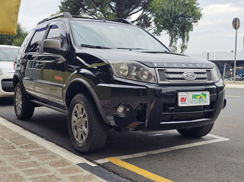 Ford EcoSport FREESTYLE 1.6 16V Flex 5p na cor Preto em Ponta Grossa / PR - 34514