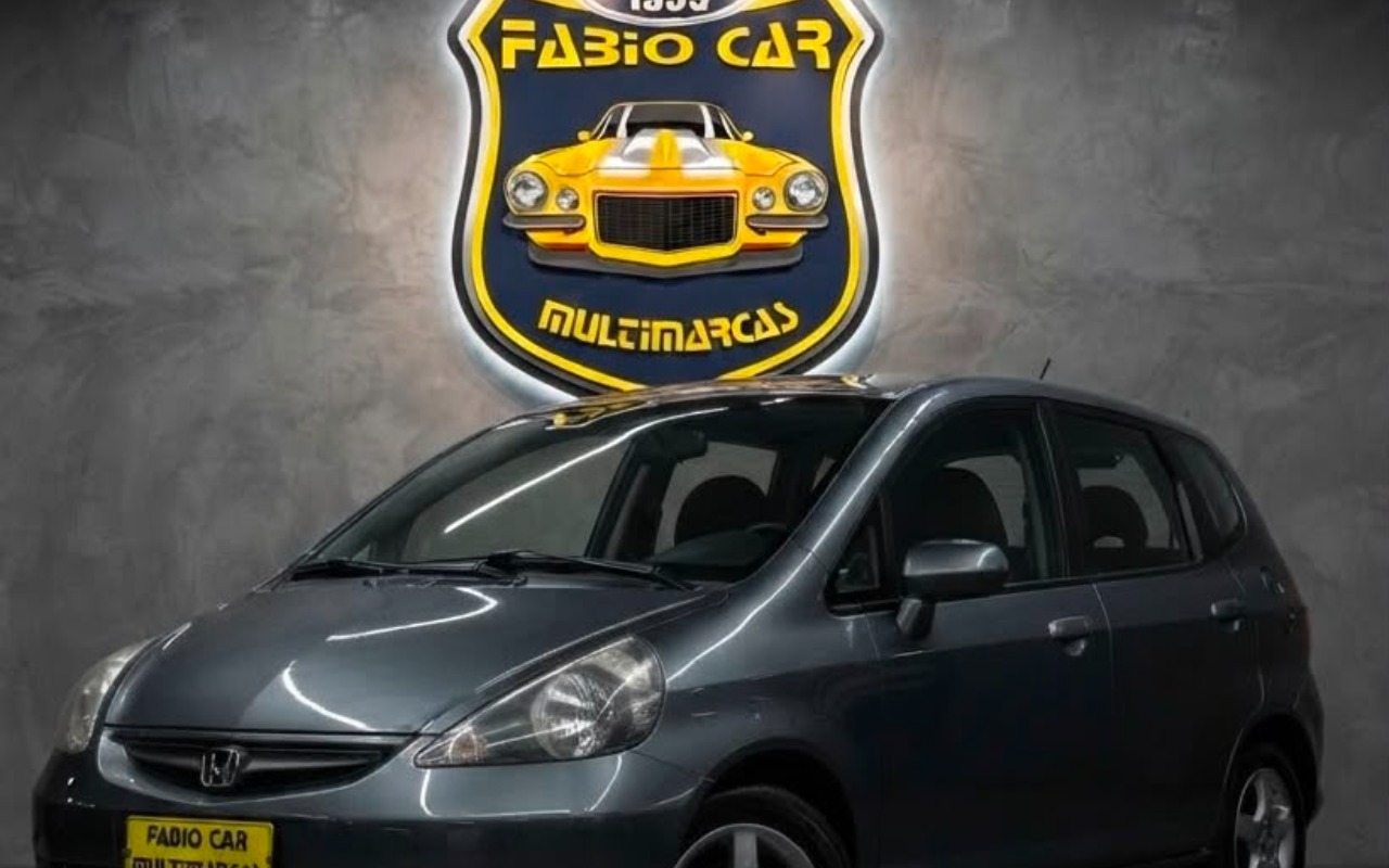 Honda Fit 2007 Cinza — foto 1 de 3