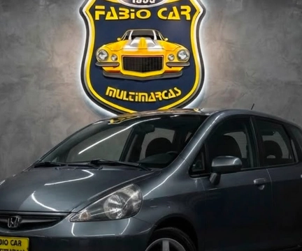 Honda Fit 2007 Cinza — foto 1 de 3