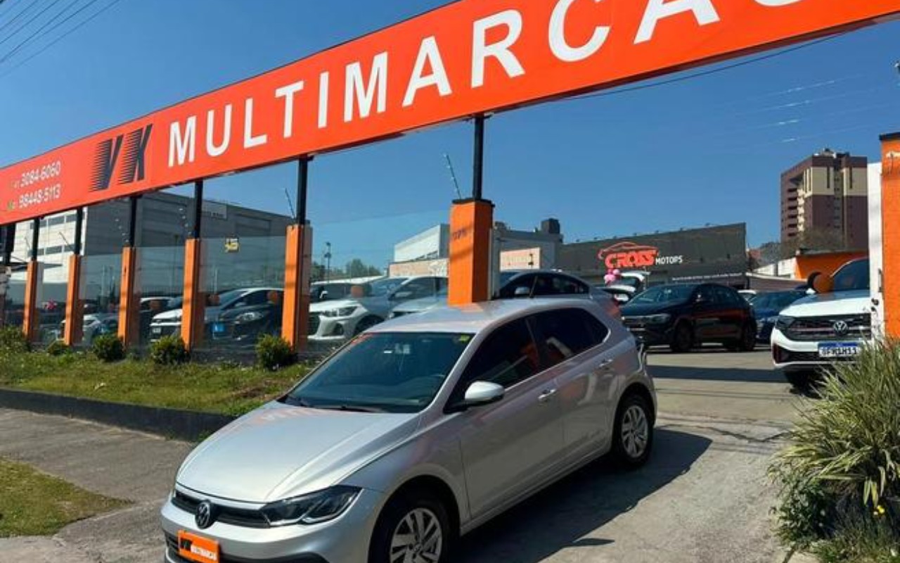 Volkswagen Polo 1.0 TSI Flex 12V 5p 2024 Prata — foto 1 de 3