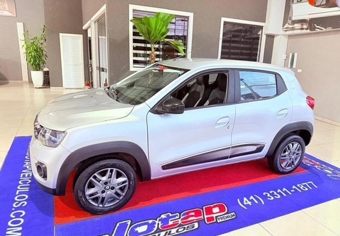 Renault Kwid 2022 Prata — foto 1 de 3