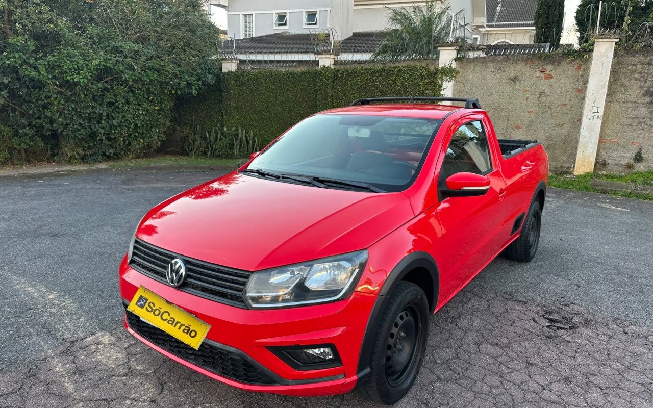 Volkswagen Saveiro 2017 Vermelho — foto 1 de 3