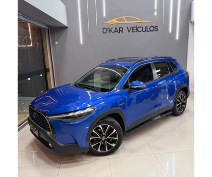 Toyota Corolla Cross 2022 Azul — foto 1 de 3