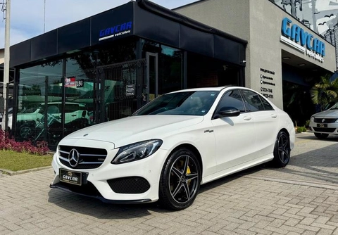 Mercedes-Benz C-300 Sport 2.0 16V Aut. 2018 Branco — foto 1 de 3