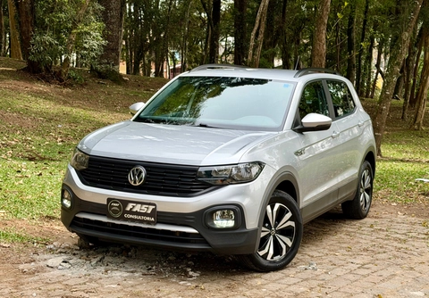 Volkswagen T-Cross 2021 Prata — foto 1 de 3