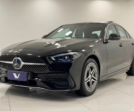 Mercedes-Benz C-200 2023 Preto — foto 1 de 3