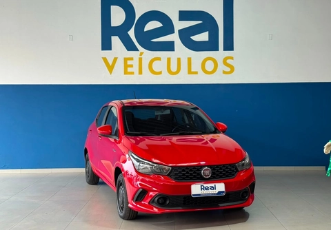 Fiat Argo DRIVE 1.0 6V Flex 2018 Vermelho — foto 1 de 3