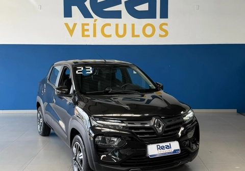 Renault Kwid 2023 Preto — foto 1 de 3