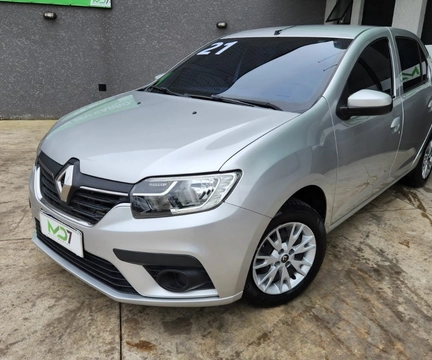 Renault Logan 2021 Prata — foto 1 de 3