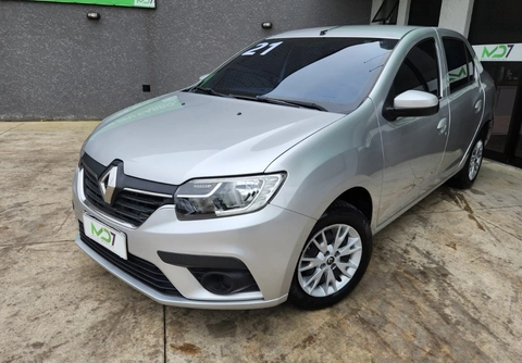Renault Logan 2021 Prata — foto 1 de 3