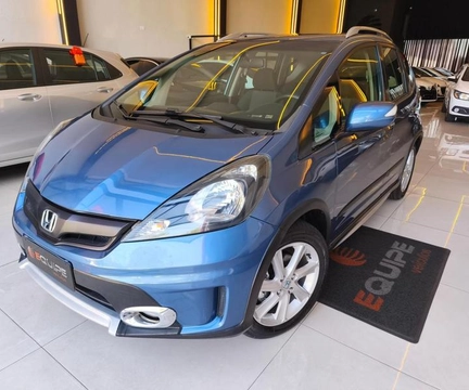 Honda Fit 2013 Azul — foto 1 de 3