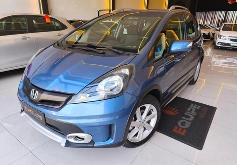 Honda Fit 2013 Azul — foto 1 de 3