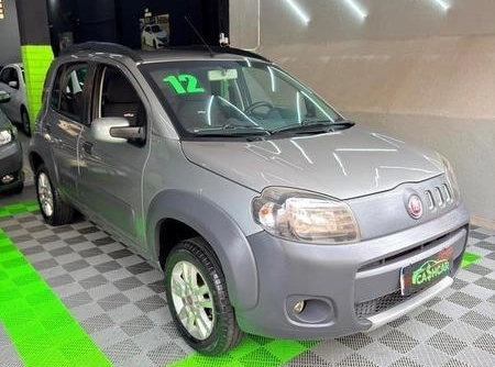 Fiat Uno 2012 Cinza — foto 1 de 3