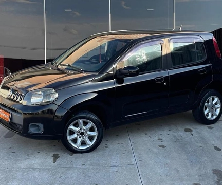 Fiat Uno 2012 Preto — foto 1 de 3