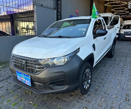 Fiat Strada 2021 Branco — foto 1 de 3