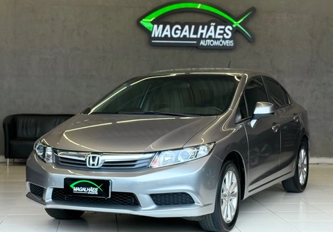 Honda Civic 2013 Cinza — foto 1 de 3