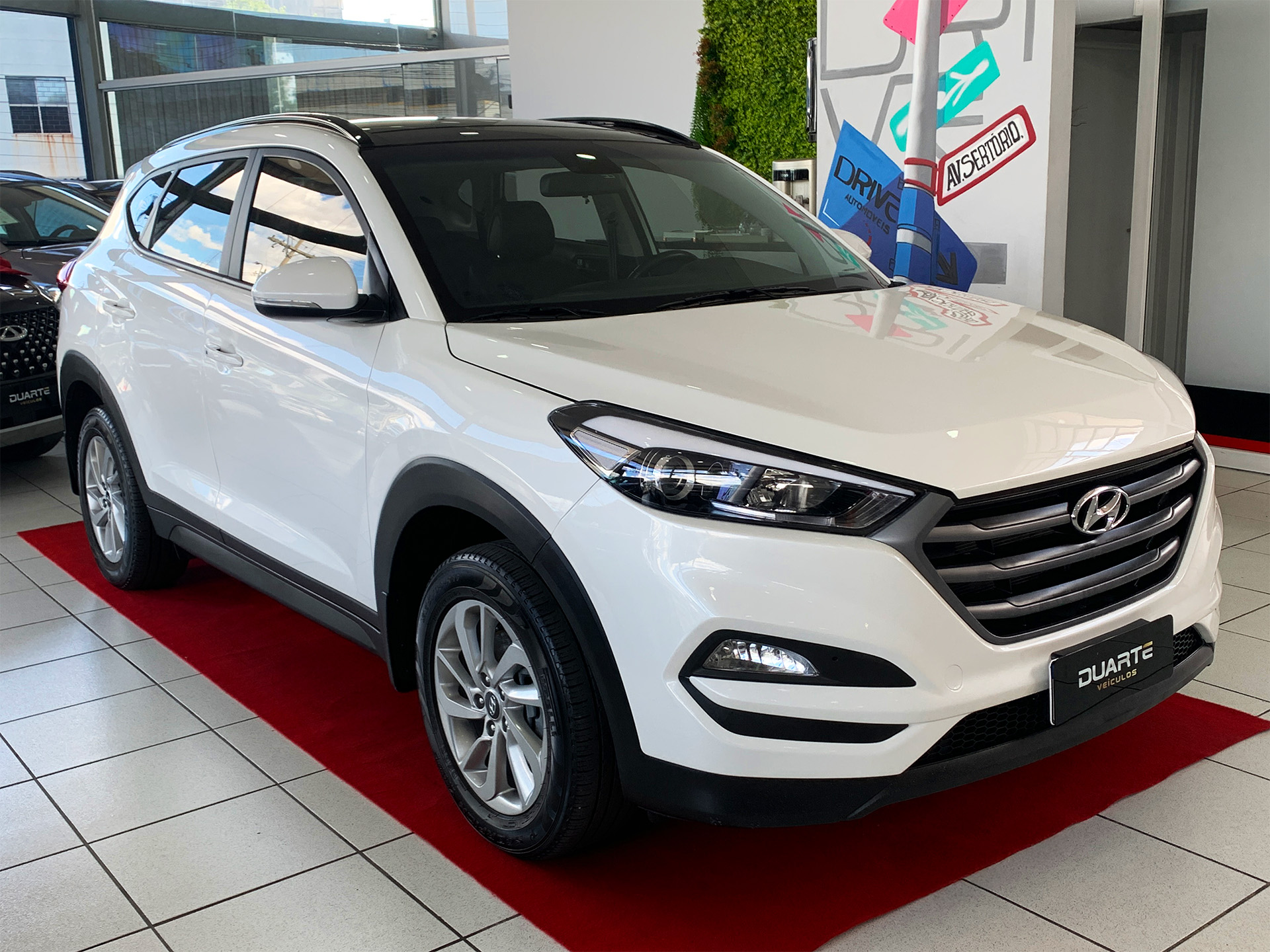 Hyundai Tucson GLS 1.6 Turbo 16V Aut. na cor Branco no Porto Alegre / RS - 34883