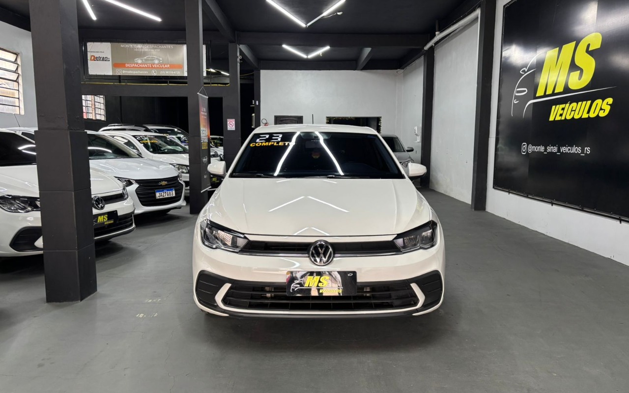 Volkswagen Polo 1.0 MPI Flex 12V 5p 2023 Branco — foto 1 de 3