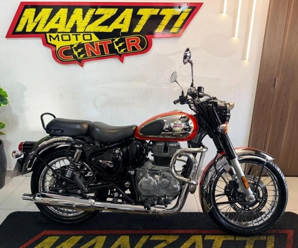 Royal Enfield Classic 350 Chrome 2023 Vermelho — foto 1 de 3