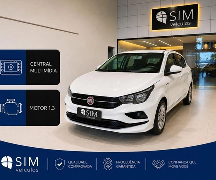 Fiat Cronos DRIVE 1.3 8V Flex 2019 Branco — foto 1 de 3
