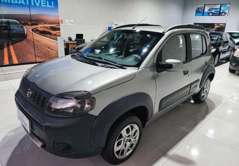 Fiat Uno 2014 Cinza — foto 1 de 3