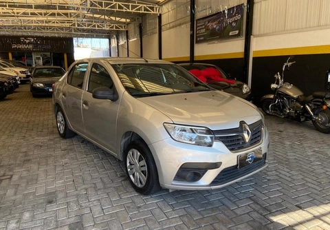 Renault Logan 2020 Prata — foto 1 de 3