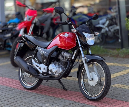 Honda CG 160 START 2022 Vermelho — foto 1 de 3