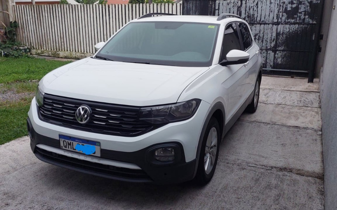 Volkswagen T-Cross 2020 Branco — foto 1 de 3