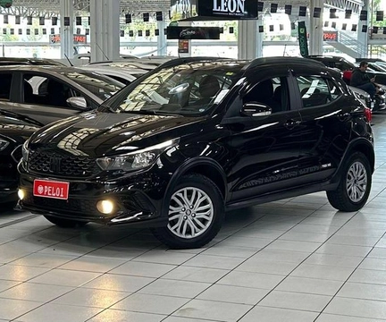 Fiat Argo TREKKING 1.3 8V Flex 2021 Preto — foto 1 de 3
