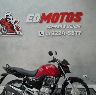 Honda CG 160 START 2018 Vermelho — foto 1 de 3