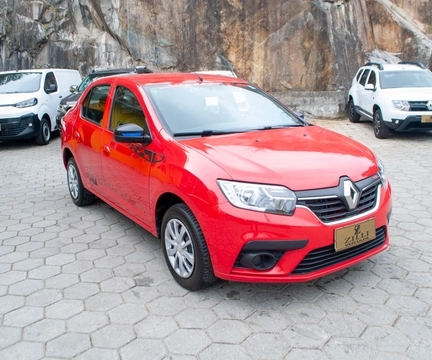 Renault Logan 2023 Vermelho — foto 1 de 3