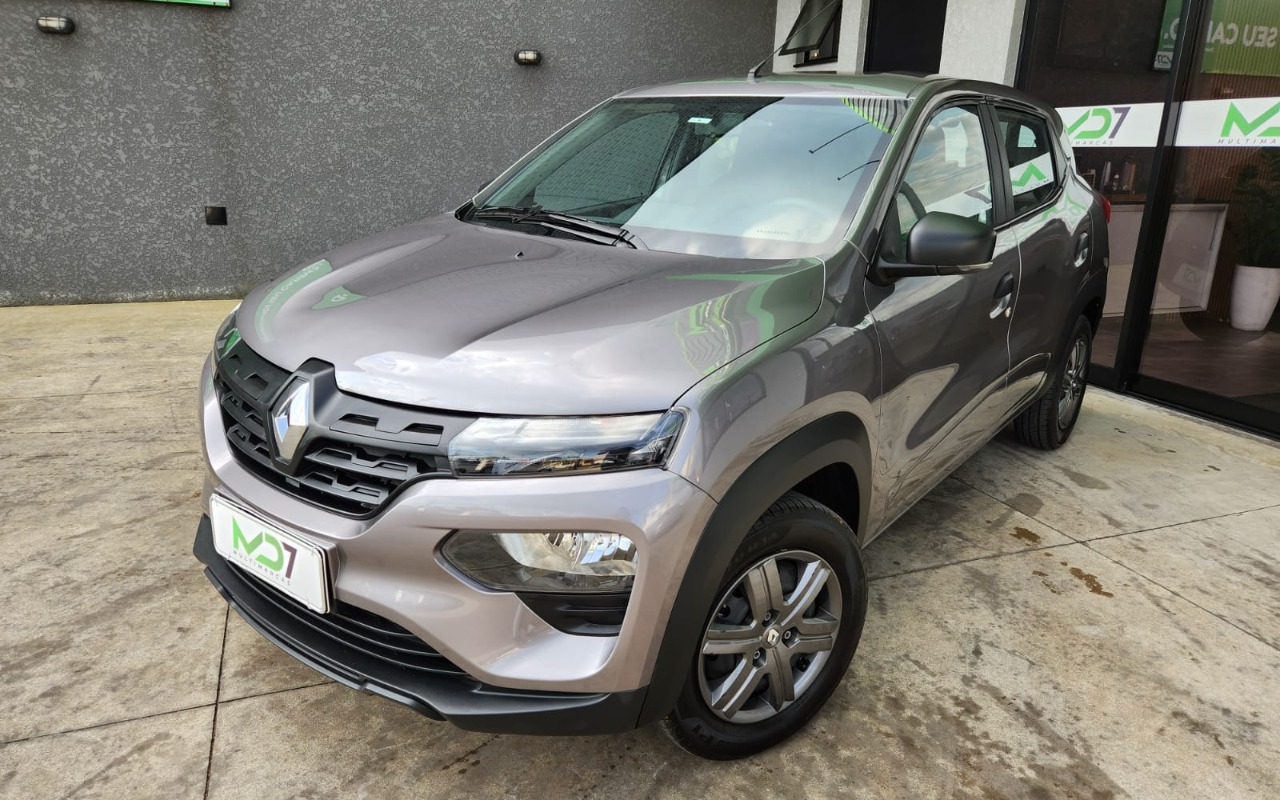 Renault Kwid Zen 1.0 Flex 12V 5p Mec. na cor Cinza em Curitiba / PR - 3521214