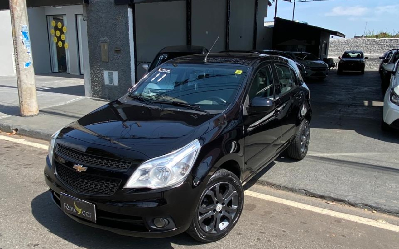 Chevrolet Agile 2011 Preto — foto 1 de 3