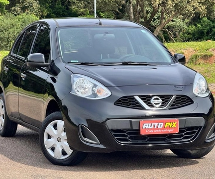 Nissan MARCH 2017 Preto — foto 1 de 3
