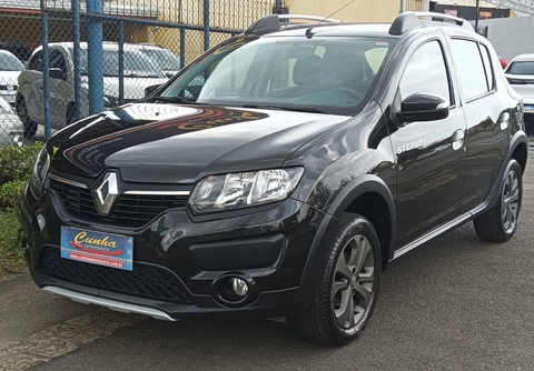 Renault Sandero 2018 Preto — foto 1 de 3
