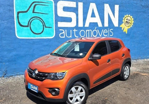 Renault Kwid 2018 Laranja — foto 1 de 3